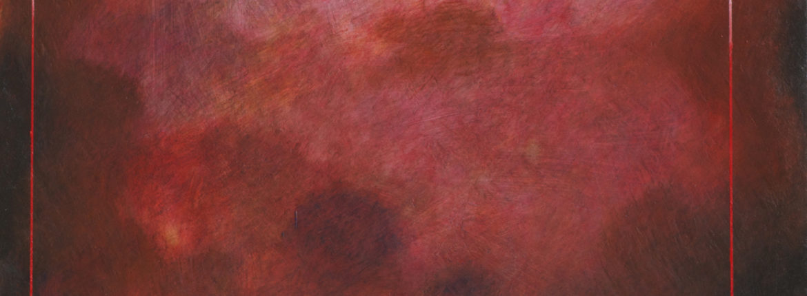 Dietro il paesaggio olio su tela 2015 cm 70x80