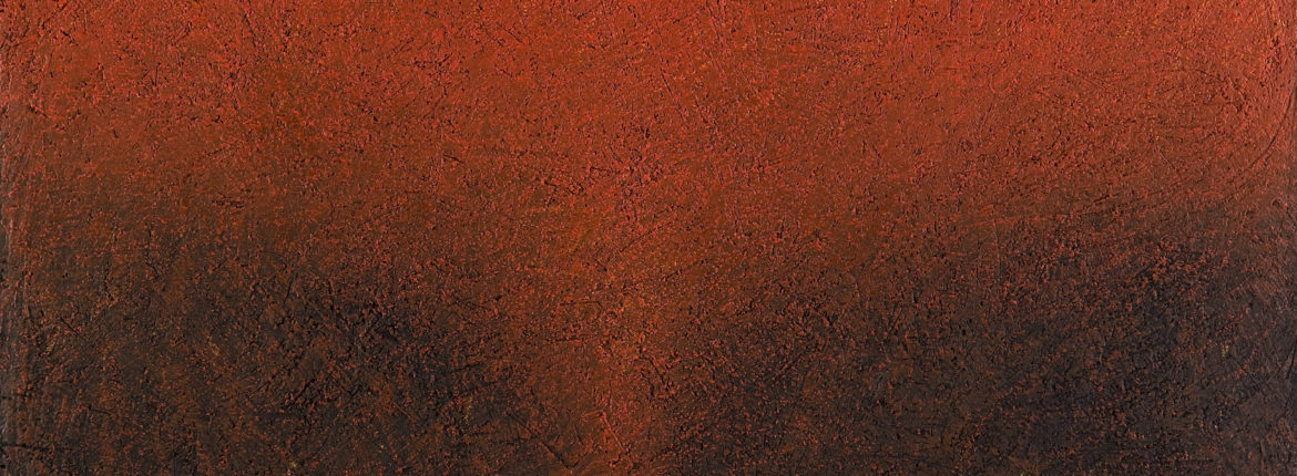 Non poi così distante, 2007 acrilico e olio su tela 115 x 150 cm