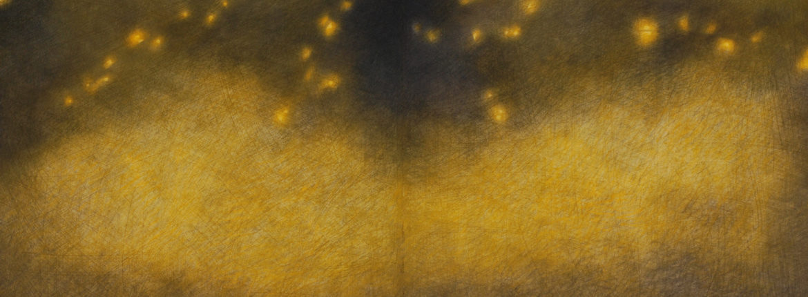 Prima che sia notte, 2008 pastello su cartoncino, 102 x 146 cm