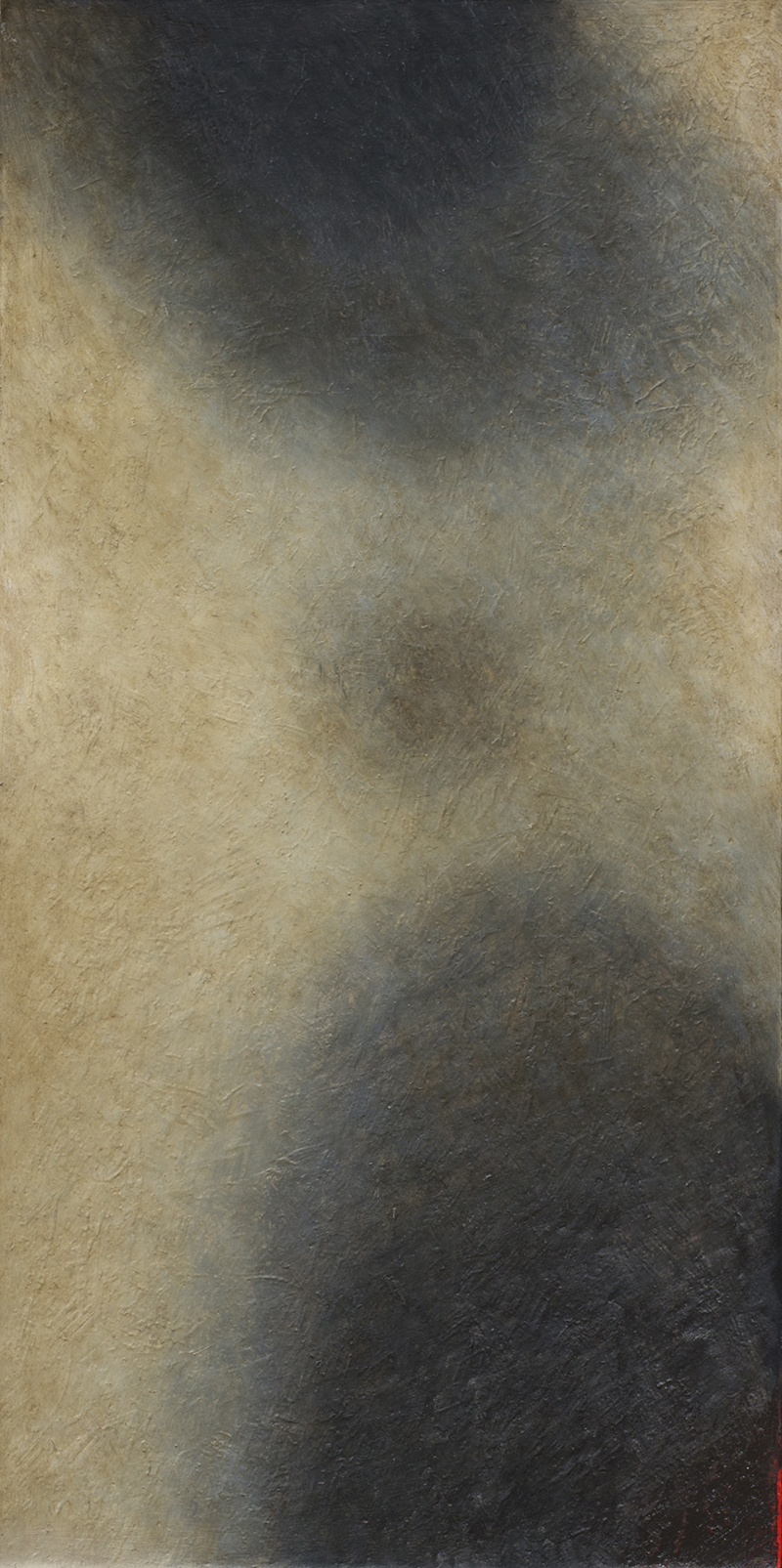 Respiri, 2014, olio su tela 80x40 cm